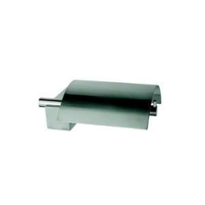   Wall Mounted Toilet Paper Holder with Cover in Inox