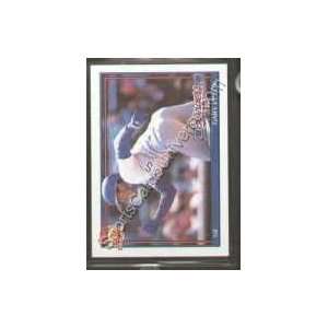  1991 Topps Regular #314 Gary Pettis, Texas Rangers Baseball 