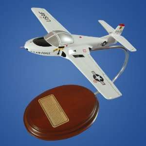 com T 37A Tweetie Bird (White) Quality Desktop Wood Model Plane / Jet 