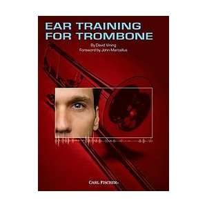  Carl Fischer Ear Training for Trombone Book Musical Instruments