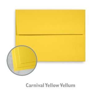  Carnival Vellum Yellow Envelope   1000/Carton Office 