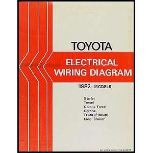  1982 Toyota Electrical Wiring Diagram Original    Choose 