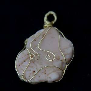  Ocean Fury Wire Wrapped Natural Shell Pendant Everything 